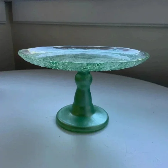 NWT Anthropologie Metallic Lace Cake Stand - Picture 4 of 14